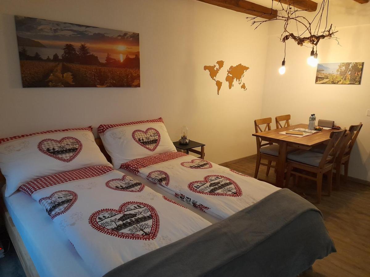 Studio Chez Un Vigneron Au Village Au 2Eme Etage Sans Ascenseur Villeneuve Zewnętrze zdjęcie